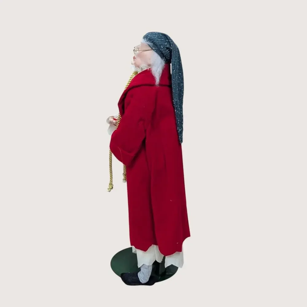1980s Dept 56 Ebenezer Scrooge Porcelain Dickens Style Display Doll